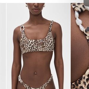 Leopard Print Bikini Set